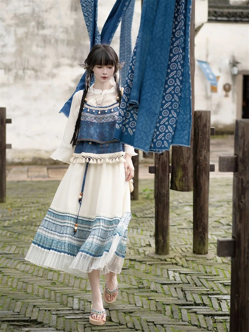 Indigo Dye Kit - New Chinese Style [Indigo Dyeing Qianzhai]