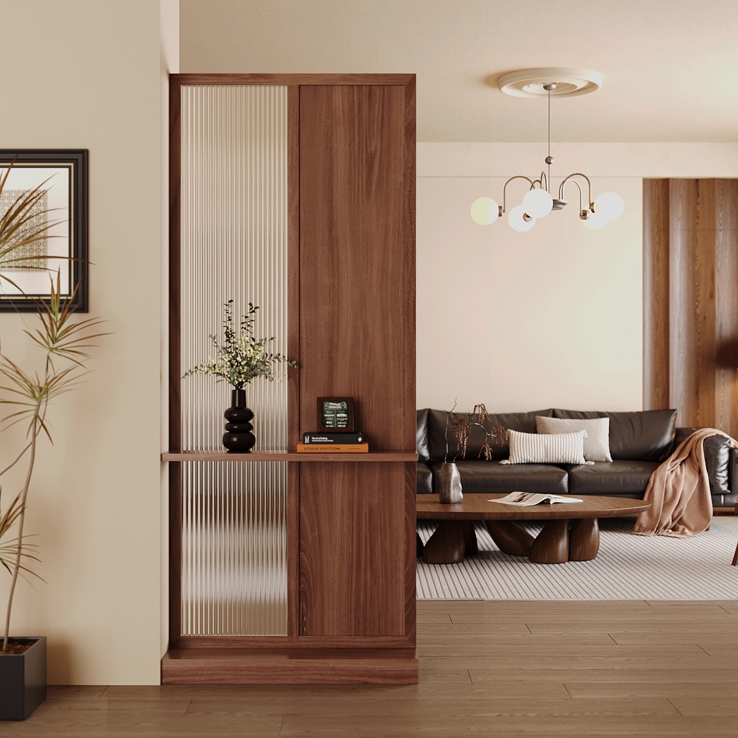 Chinese Solid Wood Entrance En - Shoji Screen Divider review and price
