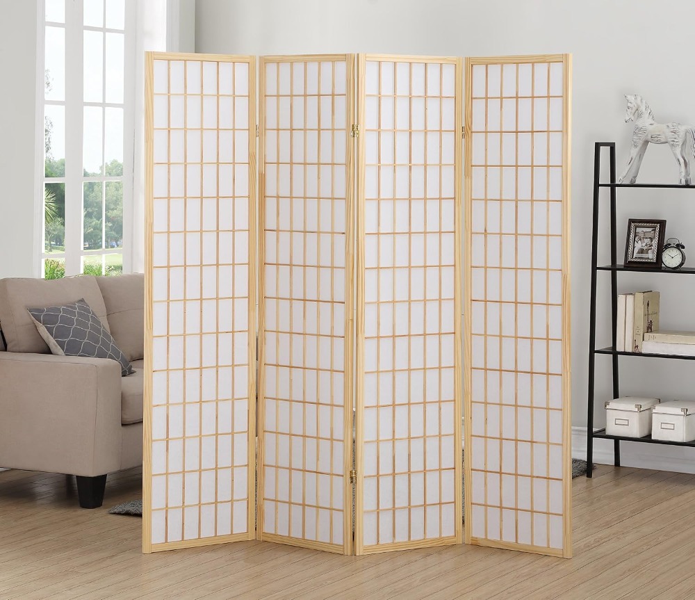 Oriental Shoji 4 Panel Screen  - Shoji Screen Divider review and price