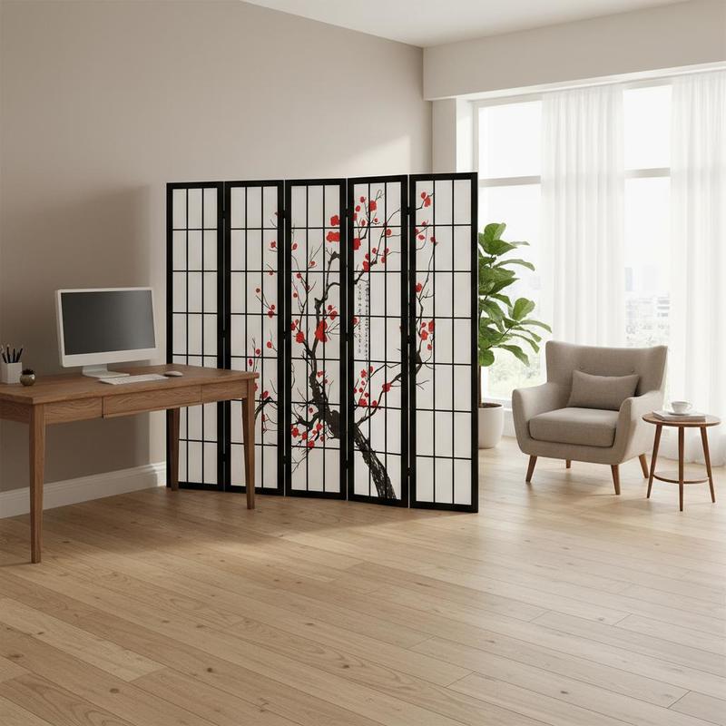 Japanese Shoji Screen 6 Panel  - Shoji Screen Divider review and price