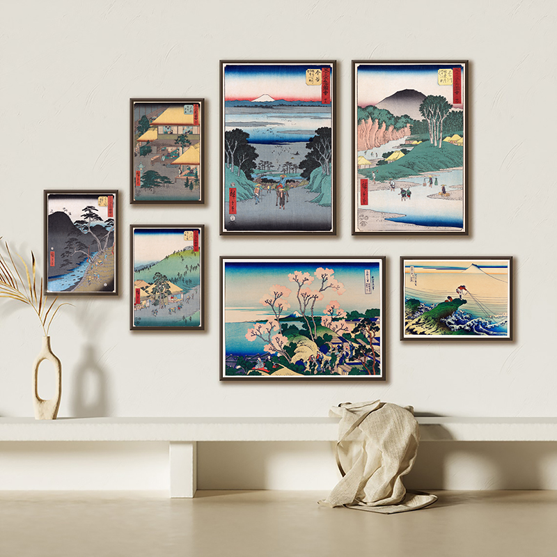 Japanese Prints Wall Art Canva - Japanese Living Lifestyle review and price