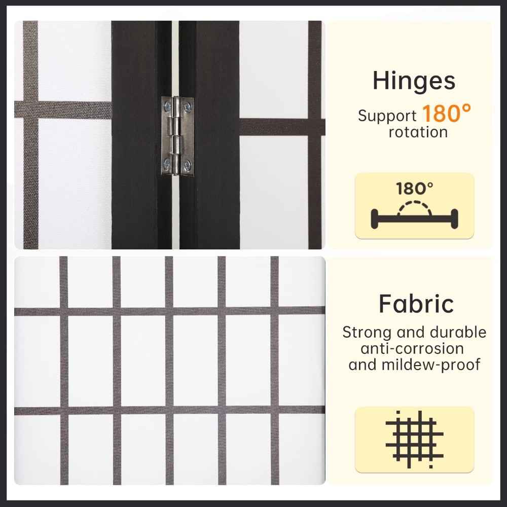4-Panel Shoji Room Divider, 6F - Shoji Screen Divider review and price